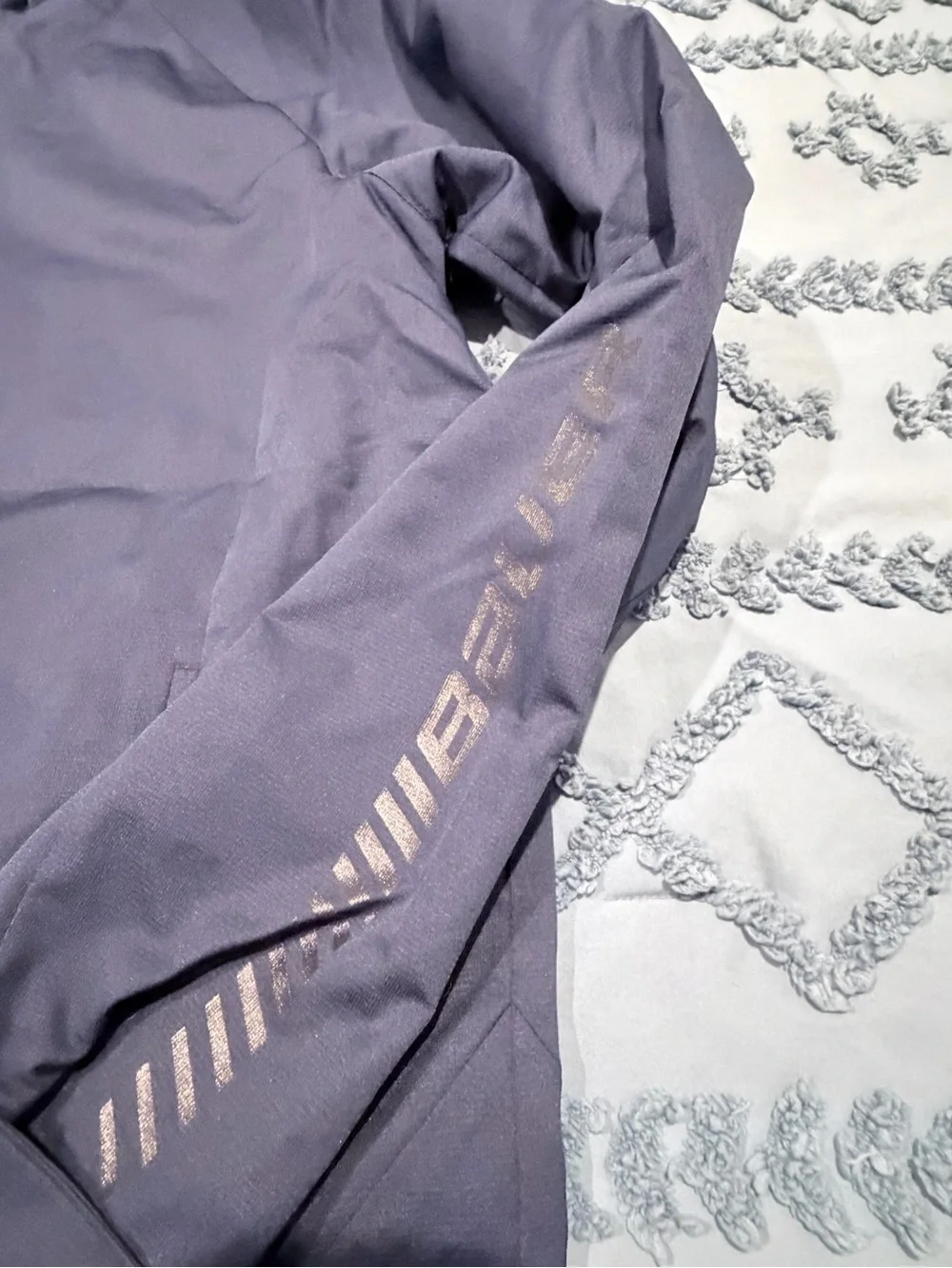 Bauer Men's Dark Blue Full-Zip Performance Jacket XXL